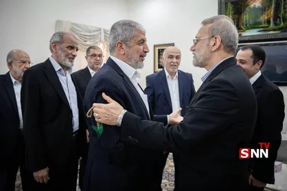 لاریجانی با جمعی از رهبران حماس دیدار و گفتگو کرد