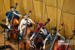 تمرین ارکستر سمفونیک تهران