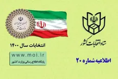 فرآیند اخذ رای از ساعت ۷ صبح روز جمعه ۲۸ خرداد ماه آغاز می‌گردد/ همراه داشتن شناسنامه و کارت ملی یا شماره ملی برای رای دادن، ضروری است