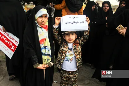 راهپیمایی مردم اهواز در محکومیت ترور حاج قاسم سلیمانی