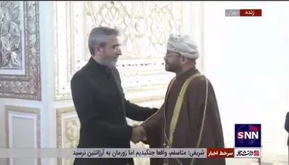 استقبال علی باقری از وزیر امور خارجه عمان