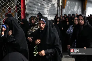 تشییع شهید سید حسن صالحی