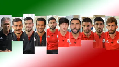 فیلم/ مصاحبه جذاب و دیدنی با بازیکنان تیم ملی فوتبال