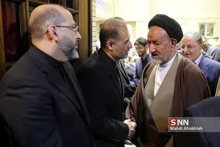 مراسم ختم والده کاظم جلالی