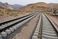 پیشرفت ۹۳ درصدی خط دوم راه‌آهن زنجان – قزوین
