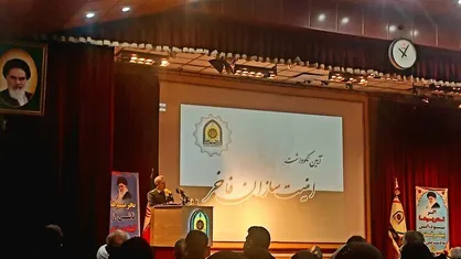 آیین نکوداشت امنیت سازان فاخر برگزار شد