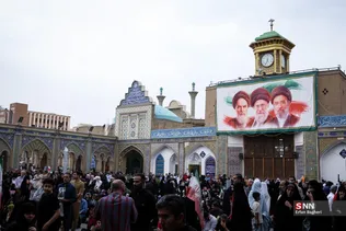 دومین مراسم یادبود شهدای خانواده رهبر انقلاب در حرم عبدالعظیم حسنی(ع)