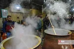آیین پخت 20 هزارکیلوگرم سمنو در شیراز