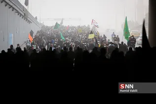 راهپیمایی عظیم زائران اربعین از نجف تا کربلا