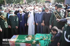 پیکر شهید عبدالله‌زاده در تهران تشییع شد