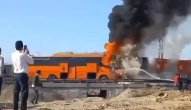 حداقل سه فوتی در پی تصادف مرگبار در یزد+ فیلم و علت حادثه