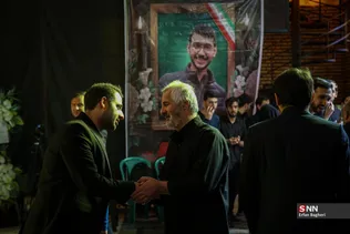 مراسم بزرگداشت چهلمین روز شهید شمقدری در مسجد حضرت قائم