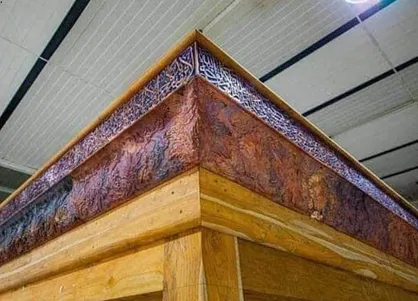 ساخت ضریح جدید حرم حضرت زینب (سلام الله علیها) در کربلا + فیلم