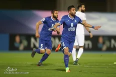 عجیب‌ترین صحنه دیدار استقلال - الاهلی توسط ستاره استقلال + عکس