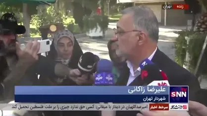 زاکانی: ۴۶۹۴ اتوبوس قرارداد بستیم که ۲۶۹۴ اتوبوس برقی است