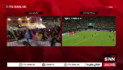 شادی مردم مکزیک پس از قطعی شدن صعود تیم ملی کشورشان به مرحله بعد جام جهانی/ مکزیک ۱ - ۰ کره جنوبی