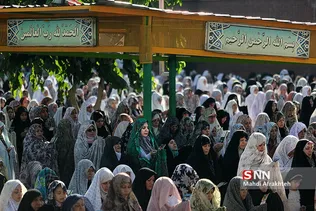 نماز عید فطر حرم عبدالعظیم (ع) 