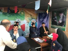 رسیدگی به درخواست‌های حقوقی شهروندان در مسیر راهپیمایی یوم اللّه ۲۲ بهمن بندرعباس