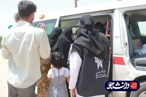 حضور ۳ تیم پزشکی در مناطق سیل زده خوزستان