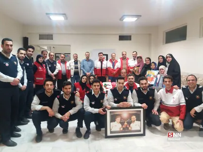 جشن یلدا در ایستگاه آتش&zwnj;نشانی + عکس