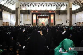 مراسم شیرخوارگان حسینی در حرم حضرت معصومه (س)