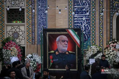 مراسم گرامیداشت هفتمین روز شهادت سردار سرلشکر مجید خادمی
