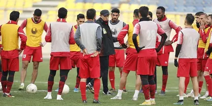محل تمرین تیم پرسپولیس ضدعفونی شد