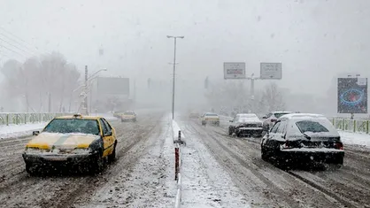 بارش برف و باران در جاده&zwnj;های ۲۰ استان