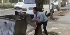 بازداشت فرد اهانت‌کننده به کودک زباله‌گرد