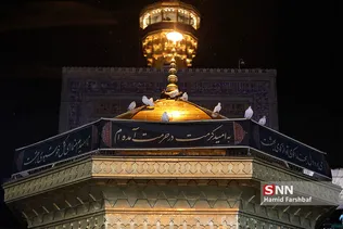 آیین خطبه خوانی شب شهادت حضرت رضا (ع)