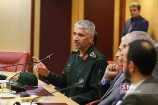 سردار فضلی در مراسم تجلیل از خادمین اربعین حسینی ، کنگره ملی شهدای دانشجو و راهیان نور دانشجویی