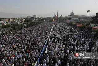 نماز عید فطر حرم عبدالعظیم (ع) 