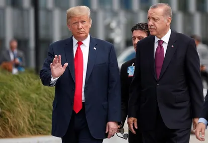 گفت&zwnj;وگوی تلفنی اردوغان با ترامپ در خصوص آخرین تحولات منطقه و بحران لیبی