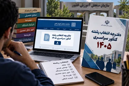 ۱۰ نکته کلیدی برای انتخاب رشته کنکور ۱۴۰۵/ دفترچه انتخاب رشته منتشر شد + عکس نوشت