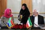 دیدار و نشست وزیر روابط و همکاریهای آفریقای جنوبی با وزیر امور خارجه ایران