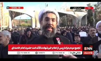 رستمی: امروز دانشجوهای انقلابی قرار بود به محضر آقا برسند اما در مجلس عزای ایشان حضور یافتند+فیلم