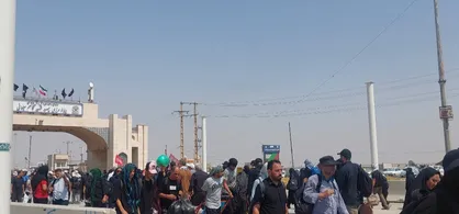 ثبت تردد بیش از ۲۵۷ هزار نفر از مرز مهران در یک شبانه&zwnj;روز
