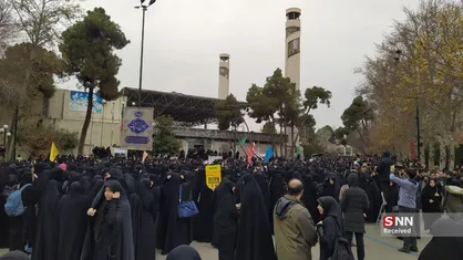 دانشجویان برای عاشورای سردار سلیمانی سنگ تمام گذاشتند + فیلم و عکس