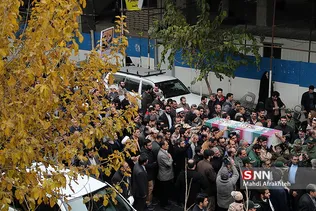 تشییع پیکر جانباز شهید «علی خوش‌لفظ» 