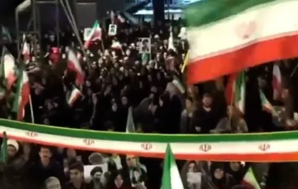 اجتماع پرشور مردم گرگان در حمایت از نیرو&zwnj;های مسلح و بیعت با رهبر انقلاب اسلامی