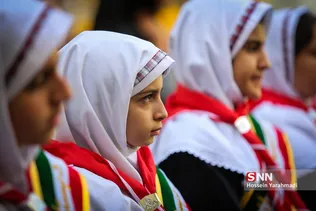 آیین احداث مدرسه خیری در منطقه 8