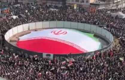 بدرقه با شکوه فرزندان ایران در تهران