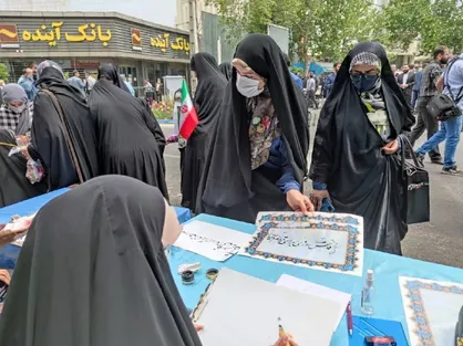 برگزاری برنامه &laquo;استنقاذ فلسطین به روایت هنر&raquo; در راهپیمایی روز قدس شهرستان ساری