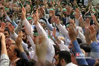 جشن میلاد امام حسن مجتبی در مسجد ارک