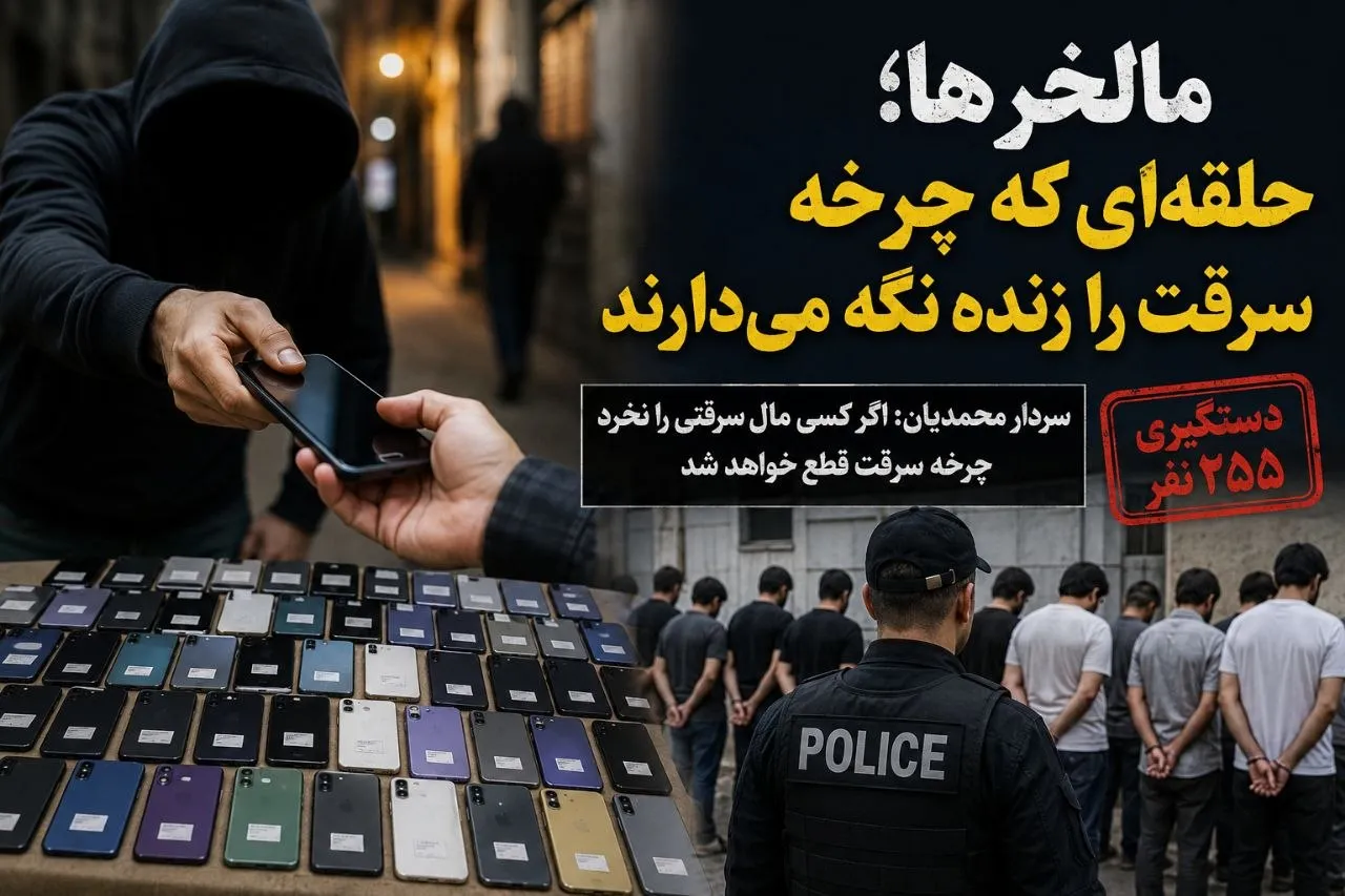 مالخرها چرخه سرقت را زنده نگه می‌دارند