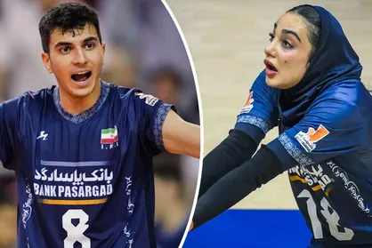 حضرتی و پورصالح امتیازآورترین بازیکنان دو رویداد مهم والیبال جهان و آسیا