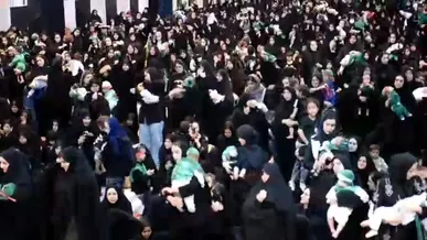 اجتماع شیرخوارگان حسینی ایلام/ نذر کودکان برای ظهور و ادامه راه شهیدان