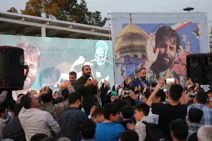 مراسم هفتمین سالگرد شهادت فرمانده شهید مدافع حرم &laquo;جواد الله&zwnj;کرم&raquo; در بهشت زهرا (س) برگزار شد