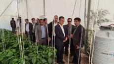 رونمایی از ۴ طرح کشاورزی در خانمیرزا