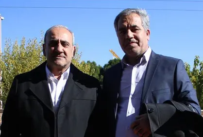 عیادت ایرج عرب از محمد انصاری+عکس